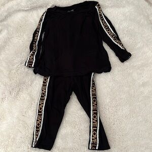 FLOWERS BY ZOE 12 month love outfit